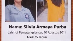 Bantu Temukan Silvia — Pelajar 15 Tahun Hilang Sejak Pamit Sekolah, Polsek Gunung Malela Buka Informasi Seluas-luasnya