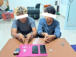 Team Opsnal Reskrim Polsek Mandau Bekuk Dua Orang Satu Orang Masuk DPO