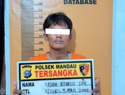 Suami Istri Kompak Maling Kotak Amal Mesjid Diringkus Polsek Mandau