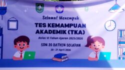 Pelaksanaan Kegiatan TKA Di SDN 20 Bathin solapan Berjalan Lancar