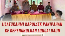 Jaga Kamtibmas, Kapolsek Panipahan Gelar Cooling System di Kepenghuluan Sungai Daun