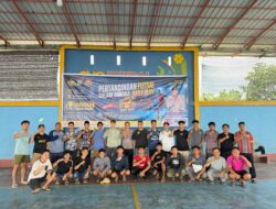 Jelang Kick-Off Turnamen Futsal May Day, Polsek Panipahan Pastikan Kesiapan Teknis dan Keamanan