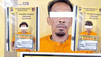 Tiga Pria Di Bathin Solapan Ditangkap Polsek Mandau