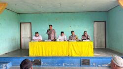 Kapolsek Panipahan Gelar Silaturahmi dan Cooling System, Perkuat Pendekatan Humanis ke Masyarakat