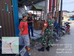 Babinsa Serda Satria Marni, Komsos Bersama Warga Binaannya