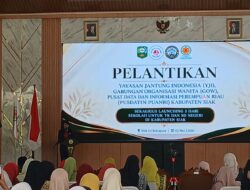 Kodim 0322/Siak, Dukung Pelantikan YJI, GOW, Pusdatin Puanri dan Launching 5 Hari Sekolah Kabupaten Siak