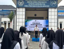 KOMITMEN TERTIBKAN SARANA PENGAMANAN, LAPAS LABUHAN RUKU HAPUS SPRAY BUBUK MERICA