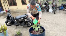 Wujudkan Lingkungan Kerja Nyaman, Polsek Panipahan Gelar Program ASRI