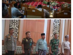 Perkuat Sinergitas Forkopimda, Kasdim 0322/Siak Hadiri Rapat Paripurna DPRD Kabupaten Siak