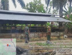 Babinsa Sertu Andi Satria Kepada Warga Pemilik Sapi, Agar Selalu Jaga Kebersihan Kandang