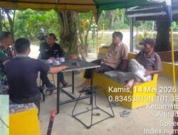 Babinsa Sertu Suriyadi Gelar Giat Komsos Bersama Warga di Kampung Bekalar