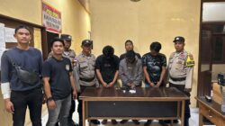 Sembunyikan Sabu di Balik Plat Nomor, 3 Pria di Panipahan Tak Berkutik Diciduk Polisi Saat Razia Perbatasan