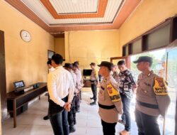 Polsek Panipahan Laksanakan Apel Pagi