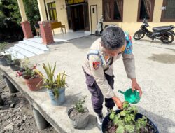 Dukung Lingkungan Sehat, Polsek Panipahan Gelar Program ASRI di Mako