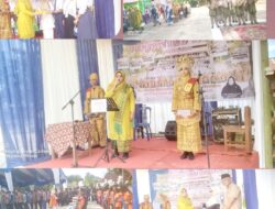 Marching Band Dan Kompang Sambut Kepsek SMPN 4 Batsol Pelepasan Siswa