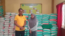 Ribuan Warga Bagan Barat Terima Bantuan Pangan Nasional, Penyaluran Berjalan Aman dan Lancar