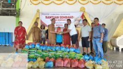 ‎PT. Ivomas Tunggal Serahkan 90 Paket Sembako Kepada Warga Kurang Mampu, Lansia dan Anak Yatim Piatu