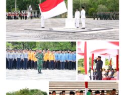 PERSONIL KODIM 0322/SIAK IKUTI UPACARA PERINGATAN HARI LAHIR PANCASILA KE-81 TAHUN 2026