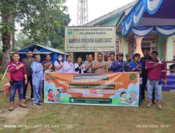 CSR, PT. Guna Agung Semesta Gelar Bakti Sosial Kesehatan Pengobatan Umum Gratis Kedua, Untuk Warga di Sekitarnya
