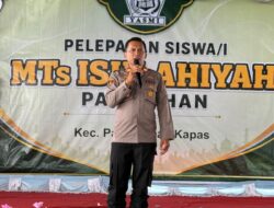 Kapolsek Panipahan Hadiri Pelepasan Siswa MTs Ishlahiyah, Berikan Motivasi dan Pesan Kamtibmas kepada Generasi Muda