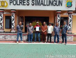 Diduga Diancam Bunuh oleh Oknum Askep PTPN IV Kebun Mayang, Wartawan Resmi Lapor ke Polres Simalungun