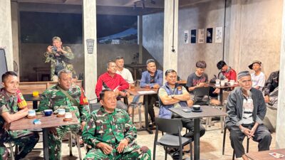 POLSEK PANIPAHAN GELAR NONTON BARENG PIALA DUNIA FIFA 2026, PERERAT SILATURAHMI DAN JAGA KAMTIBMAS