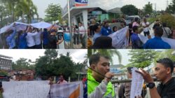 Diguyur Hujan, Massa Tetap Bertahan: Desak Copot Kalapas Labuhan Ruku dan Ungkap Kematian Warga Binaan  Batu Bara