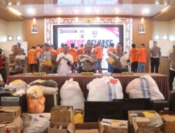 Semester I 2026, Polres Simalungun Ringkus 69 Tersangka Kejahatan 3C dan Bongkar Perdagangan Satwa Dilindungi
