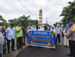 Polsek Gunung Malela Kawal 400 Peserta Pawai Tahun Baru Islam 1 Muharram 1448 H, Wujud Nyata Polri Humanis di Tengah Masyarakat