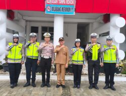 Dedikasi Tinggi, Kanit Gakkum Lantas Polres Simalungun Jadi Irup, Ajarkan Keselamatan Berlalu Lintas ke Siswa SD
