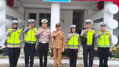Dedikasi Tinggi, Kanit Gakkum Lantas Polres Simalungun Jadi Irup, Ajarkan Keselamatan Berlalu Lintas ke Siswa SD