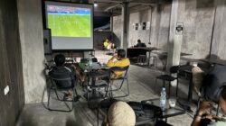 Polsek Panipahan Gelar Nobar Piala Dunia FIFA 2026, Pererat Silaturahmi dan Sampaikan Pesan Kamtibmas