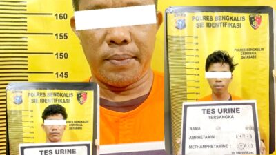 Oknum Satpol PP Bengkalis Kadus Seorang Pelajar Ditangkap Polisi