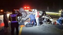 Kecelakaan Ambulans di Tol Pekanbaru–Dumai Tewaskan 3 Orang