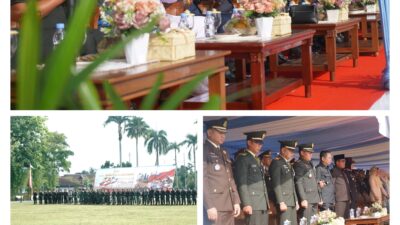 DANDIM 0322/SIAK HADIRI UPACARA PERINGATAN HARI BHAYANGKARA KE- 80 TAHUN 2026