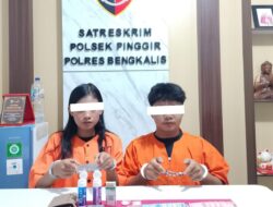Sepasang Remaja Ditangkap Polres Bengkalis Disebuah Hotel Diduri
