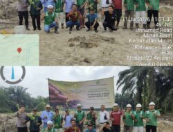 Jaga Ekosistem Lingkungan, PT. Teguhkarsa Wanalestari 2 Kandis Bersama Warga dan Pemerintah Gelar Aksi Menanam Bibit Pohon Hijau Berkelanjutan