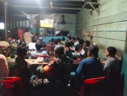 POLSEK PANIPAHAN GELAR NONTON BARENG PIALA DUNIA FIFA 2026, PERERAT SILATURAHMI DAN WUJUDKAN KAMTIBMAS YANG KONDUSIF