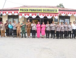 Kunker Maraton Sehari, Kapolres Simalungun Sambangi Tiga Polsek Tegaskan Soliditas TNI-Polri-Pemerintah