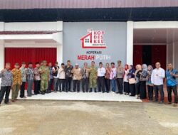 Pemkab Rohil dan Kodim 0321 Hadiri Peresmian 1.061 Koperasi Desa/Kelurahan Merah Putih oleh Presiden RI secara Daring