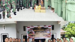Danramil 05/Pwk Kandis Gelar Giat Anjangsana di Rumah Alm Sertu Sutikno