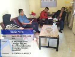 Kunjungan Kerja Team Awak Media Di Pangulu Narggar Bayu