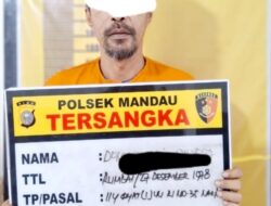 Baru Menjabat Kapolsek Mandau Langsung Nangkap DC Warga Sebanga