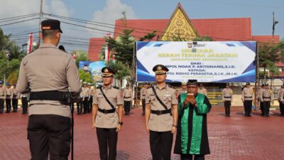 Kompol Ridho Perasetia Resmi Jabat Wakapolres Bengkalis