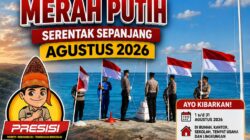 Polres Simalungun Ajak Masyarakat Kibarkan Merah Putih Serentak Sepanjang Agustus 2026