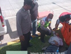 Reaksi Cepat Polsek Dolok Batu Nanggar Tangani Penemuan Mayat Penumpang Bus di Pintu Tol Sinaksak