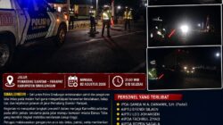 Sat Lantas Polres Simalungun Patroli Malam Jalur Siantar-Parapat, Antisipasi Balap Liar dan Kejahatan Jalanand Diakhir Pekan