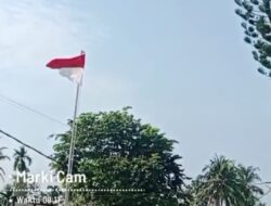 Bendera Merah Putih Di Perkebunan Tanah Itam Ulu, Telah Berkibar, Setelah Adanya Pemberitaan Beberapa Media