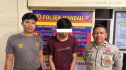Polsek Mandau Polres Bengkalis Ringkus Terduga Perbuatan Cabul terhadap Anak