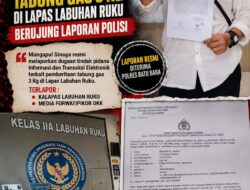 HEBOH! Polemik 4 Tabung Gas 3 Kg di Lapas Labuhan Ruku Berujung Laporan, Kalapas dan Media Ikut Dilaporkan
